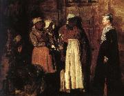 Winslow Homer Hostess s visit oil